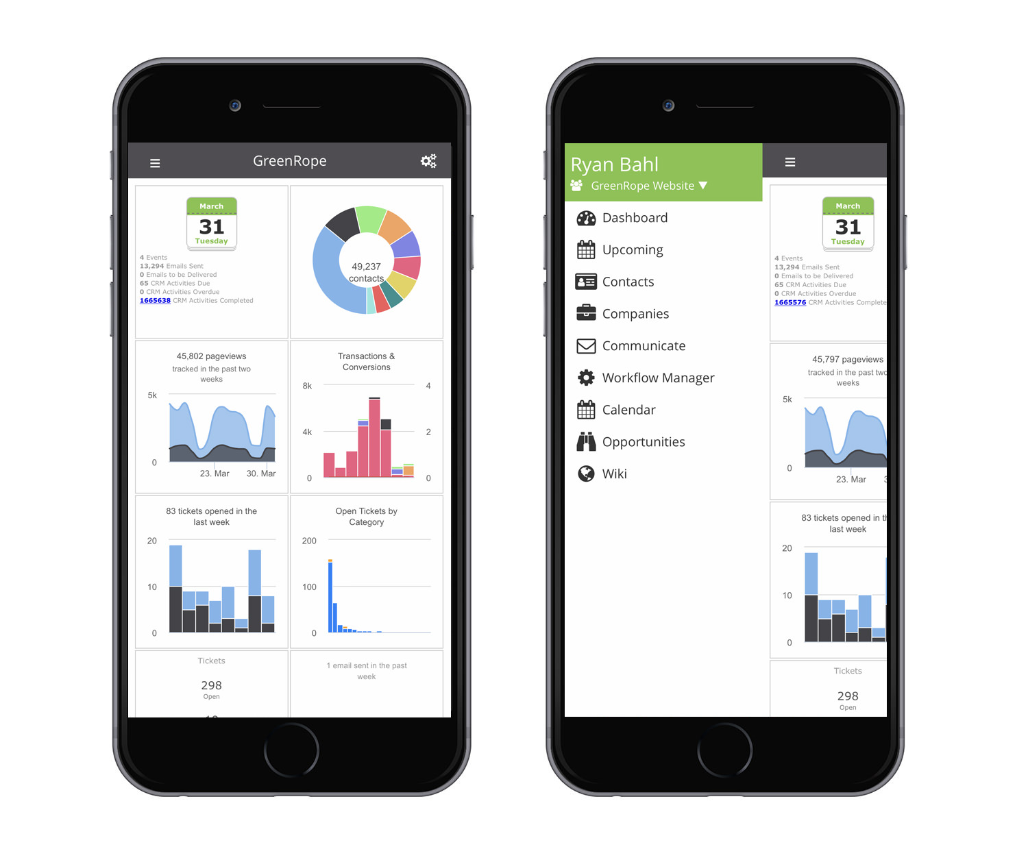 Mobile CRM App